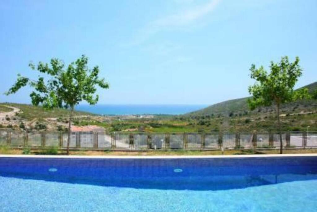 Villa El Mirador: Gran Duplex, Mar, Montana, Piscina Infinita, Relax Peñíscola Exterior foto